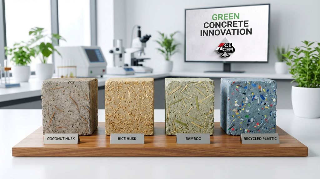 Green Concrete Innovation - Eco-friendly materials
